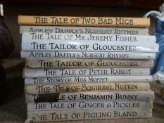 A quantity of vintage Beatrix Potter children's books (25)