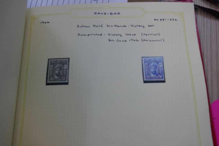 An album of African stamps and similar, some early 20th Century examples - Image 2 of 8