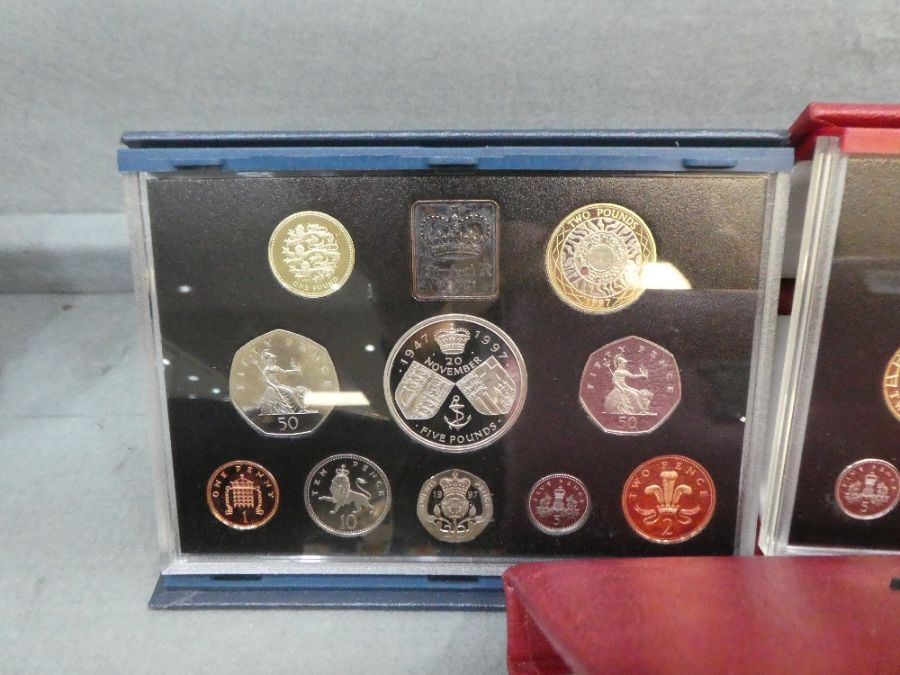 Three Royal Mint Proof coin collections, 1997, 98 and 99, with Certificates - Image 4 of 4