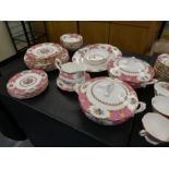 A quantity of Royal Albert Lady 'Carlyle' dinner and teaware, including two vegetable dishes