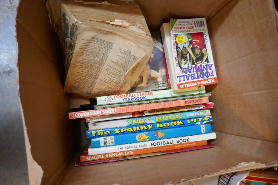 A quantity of books (some children related), and Sports magazines, etc - Image 3 of 6
