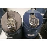 A pair of Citizen Eco-Drive watches case no.s J810-SO94534(Spare link) Purchased July 2015 and H800-