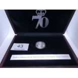 The London Mint Office; Cased Platinum Sovereign to Commemorate The Platinum Jubilee of Her Majesty