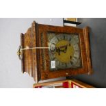 F S Eichler Frankfurt, a late 18th/early 19th Century bracket clock with twin fusee movement, 8 day,
