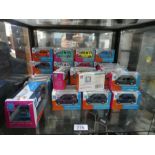 A quantity of London Olympics 2012 die cast Taxis and Tour bus, (all boxed)