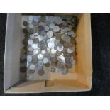A small box of GB and Worldwide coinage