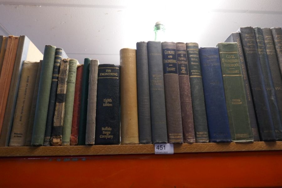 A quantity of engineering books and similar, some 19th century examples - Bild 2 aus 4