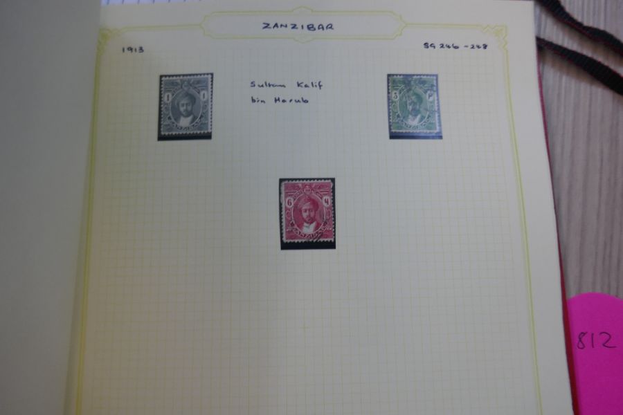 An album of African stamps and similar, some early 20th Century examples - Image 7 of 8