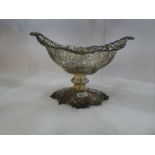 A very decorative Edwardian silver pierced fruit bowl by Goldsmiths and Silversmiths Co Ltd., London