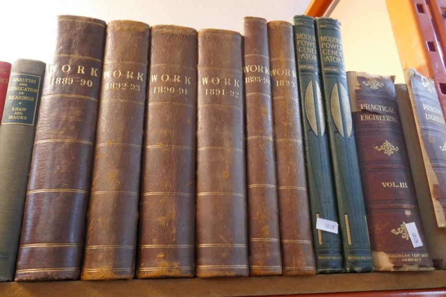 A quantity of engineering books and similar, some 19th century examples - Bild 4 aus 4