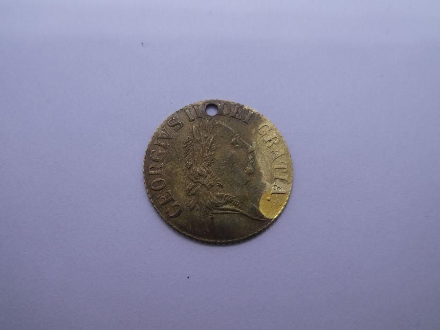 An old coin, dated 1791 (not gold) - Image 2 of 2
