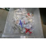 A quantity of Matchbox die cast aeroplanes and similar