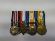 Medals, WW1 Military Medal Group to F. J. Robbins, Military Medal award to him as a Sergeant in 10th