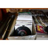 A selection of various vinyl 45s from the 60s and 70s etc