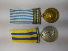 Medals, Korea Medal to Pte H Baker, R.A.O.C. and U.N. Korea Medal un-named, as issued