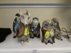 David Sharp, Rye, Five Beatrix Potter style figures