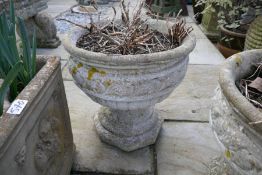 Three stone effect garden planters