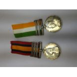 Medals, Queens South Africa Medal with Transvaal, orange Free State and Cape Colony Clasp to 7095 Pt