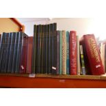 A selection of books on various subjects including Household Encylopedia, Modern Carpenter & Joiner,