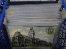 Postcards of Hampshire & Surrey interest with many Winchester examples