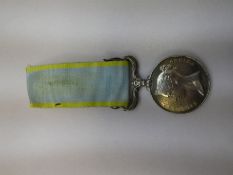 Medals, Crimea Medal with Sebastopol clasp, un-named with heavy edge knocks
