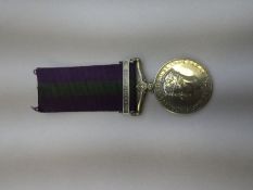 Medals, General Service Medal (1918 - 1962) Palestine Clasp, George VI, to Fus W. McIlreavy, R Irish