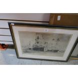 Four framed prints of Maritime interest