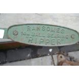A Ransomes 14 inch hand mower
