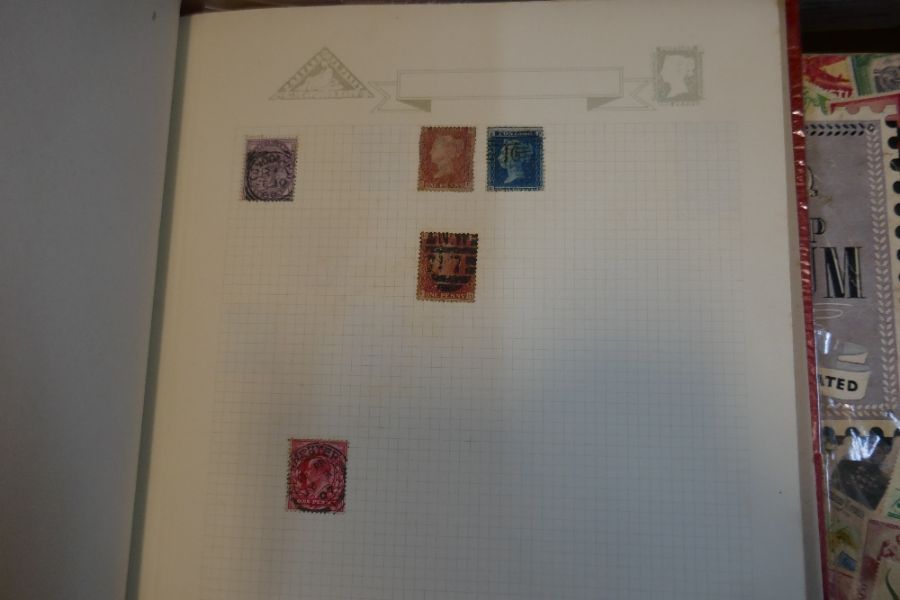 A tray of stamps, GB and Worldwide, some 19th Century examples, some mint, plus over 200 First Day C - Image 3 of 7