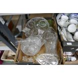 Four cartons of china, glass and similar