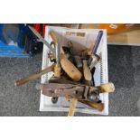 Mixed tools including a Stanley Plane