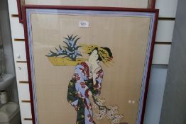 Six various oriental pictures