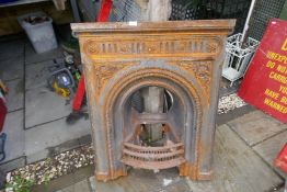 A large fireplace, in need of some restoration perhaps
