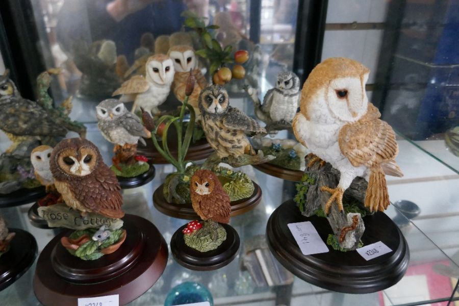 A quantity of Country Artists Owl figures, some boxed - Image 2 of 5