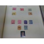 Stamps; a Commonwealth album containing 19th Century but mainly early 20th Century stamps