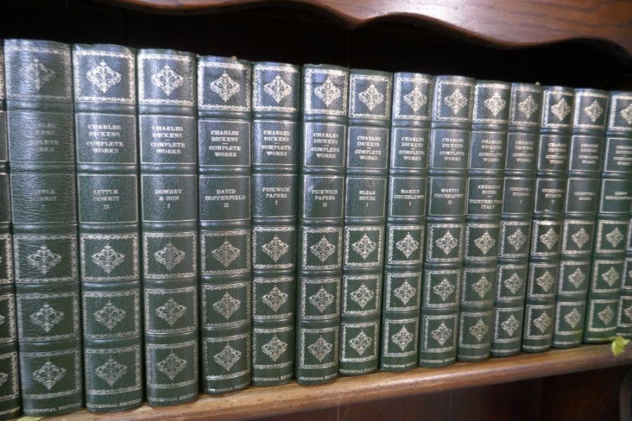 A quantity of reproduction Charles Dickens novels and others - Image 2 of 4