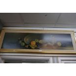 A panoramic still life print after George Reekie