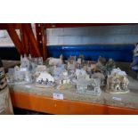 A quantity of Lilliput Lane model cottages and others