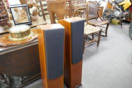 A pair of Ruark prologue One Tall speakers, serial number 31876