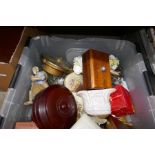 Three cartons of sundry including china and glass