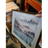 Sundry pictures, mainly landscape water colours
