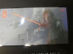 A Commemorative note for Star Wars The Last Jedi by Delarve, limited edition