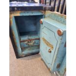 An early 20th Century safe by Wakker &Worsey, with internal draw and key