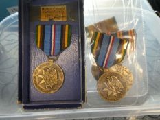 U.S. Medals for Vietnam Service, to include Armed Forces Expeditionary Medal in oringinal case (4)