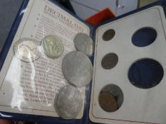 Box various vintage and modern British coinage
