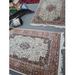 Two Persian style rugs