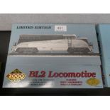 Proto 2000 boxed BL2 locomotive, HO scale, in box