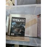 An unbuilt Titanic model "Hatchette Magazine"