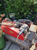 Two vintage Air Compressors both being Sellarc -- UNTESTED