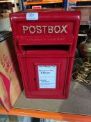 Red postbox (270mm deep)